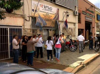 Los empleados del Sipted volvieron a protestar