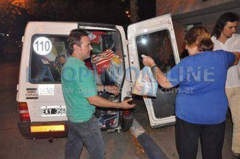 Ya est�n en camino todas las donaciones rafaelinas