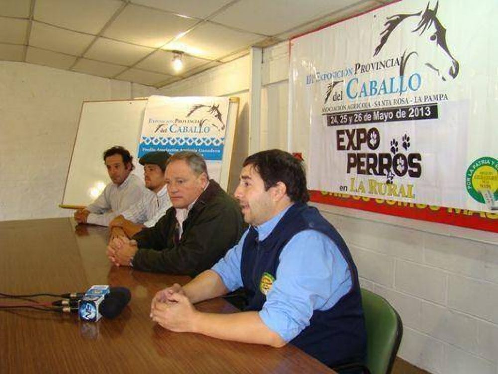 Se vienen exposiciones de caballos y perros