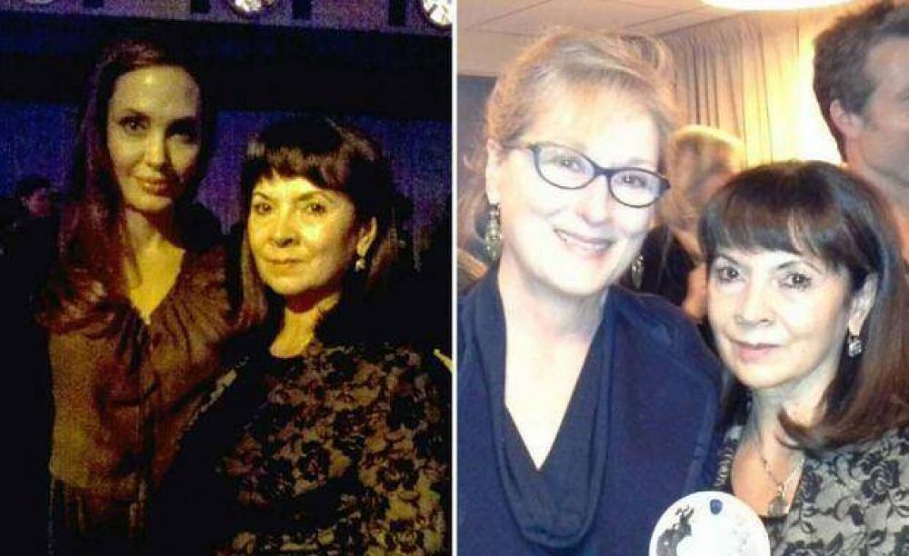 Susana Trimarco, distinguida por Angelina Jolie y Meryl Streep