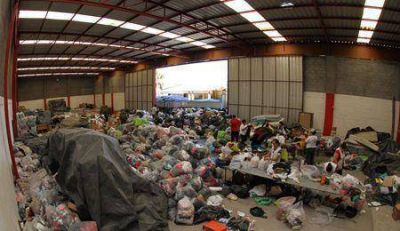 Mendoza envi� cinco camiones con donaciones para los damnificados de La Plata