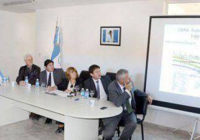 Arrancan las obras de la autov�a Plottier-Arroyito 