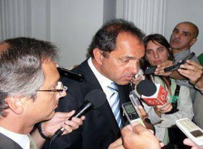 Scioli habl� de seguridad en el Municipio 