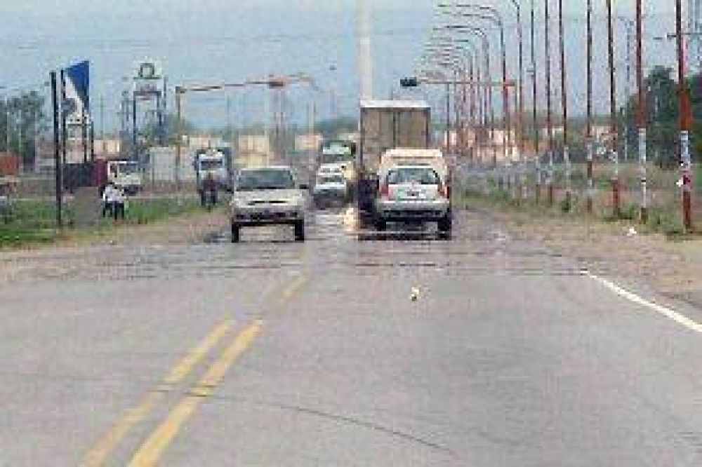 Realizan diversas tareas de demarcaci�n en la Ruta Nacional N� 157