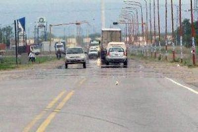 Realizan diversas tareas de demarcaci�n en la Ruta Nacional N� 157