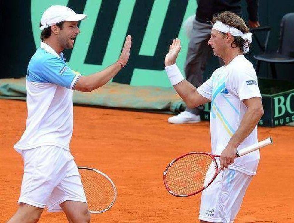 Notable actuaci�n de Zeballos en el dobles de la Davis