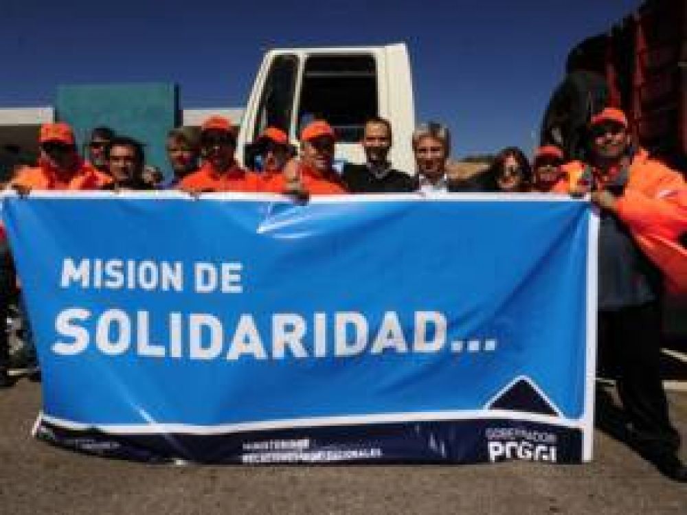 El equipo de San Luis Solidario parti� a La Plata