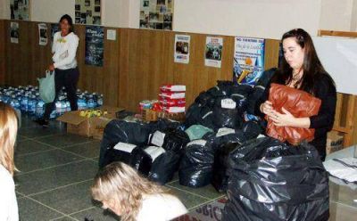 Necochea mostr� una vez m�s toda su solidaridad	