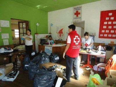 M�ltiples expresiones de solidaridad por los damnificados del temporal 