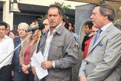 Scioli desvirtu� rumores y reiter� que son 51 los muertos