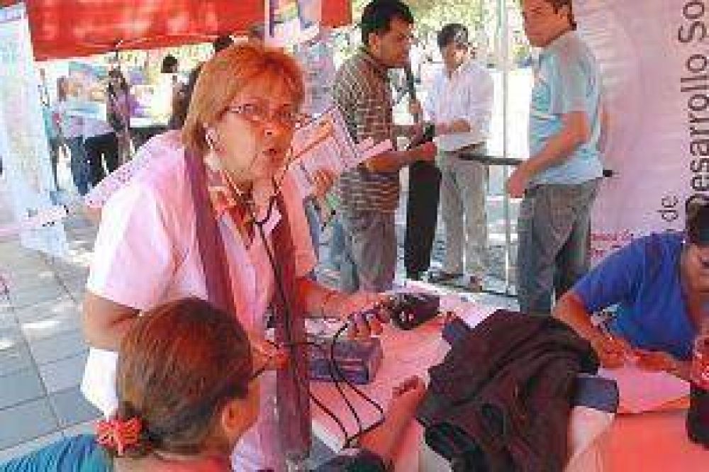 Se hicieron controles sanitarios por el D�a Mundial de la Salud