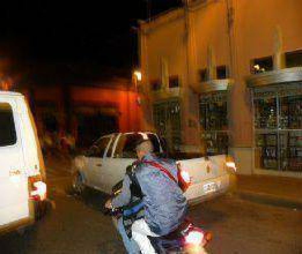Secuestro de autos, motos y alcoholemias positivas