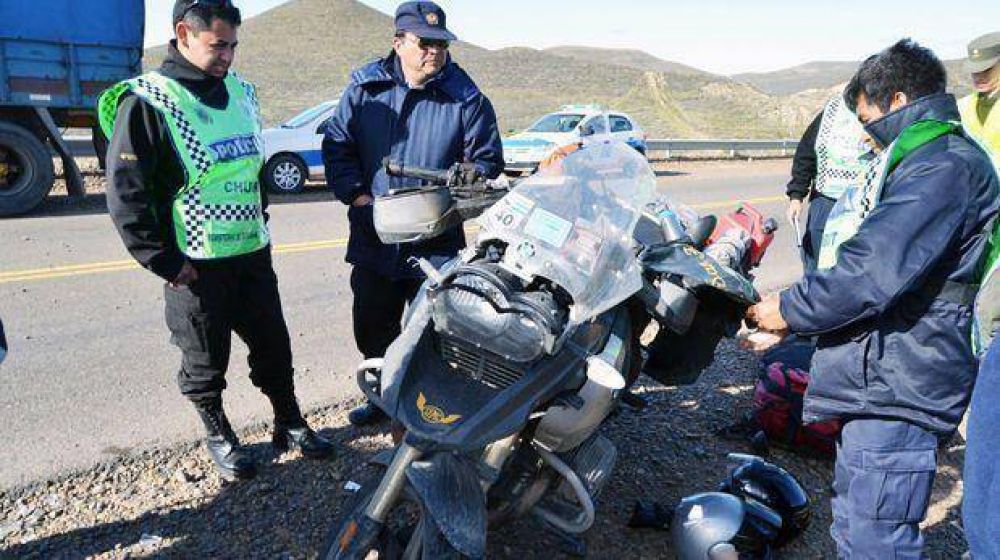 Motociclistas estadounidenses se accidentaron en Ca�ad�n Ferrays