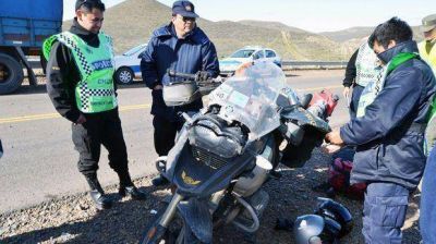Motociclistas estadounidenses se accidentaron en Ca�ad�n Ferrays