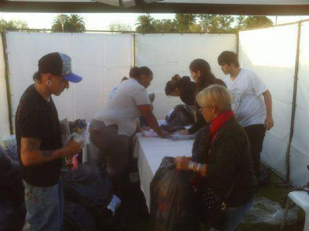 Se realiz� el festival solidario en el Parque C�vico