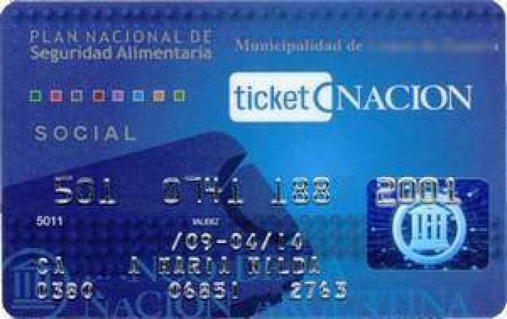 Entregan la Tarjeta Alimentaria a 590 personas	