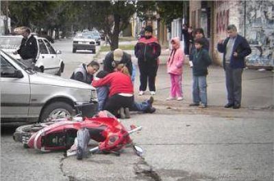 Accidentes de tr�nsito: entre el 80 y 90 por ciento interviene una motocicleta en la ciudad de Jun�n