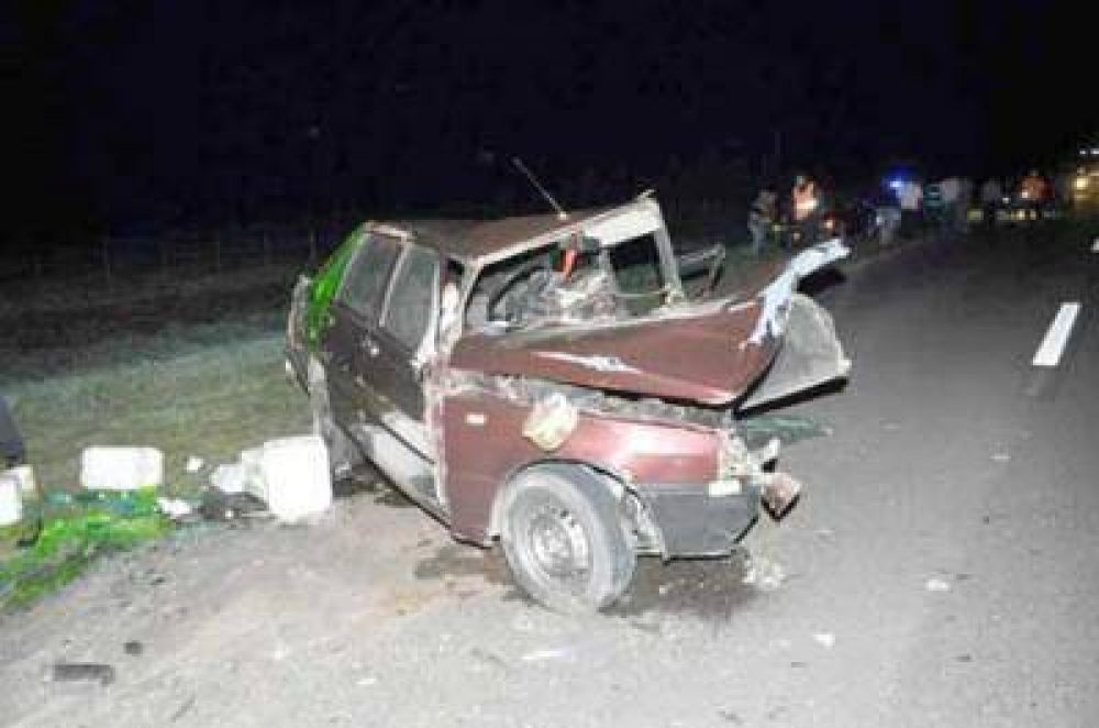 Un juninense muri� tras un choque frontal en la Ruta 7