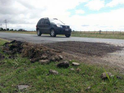 Fuerte advertencia ante el deterioro de la ruta 65