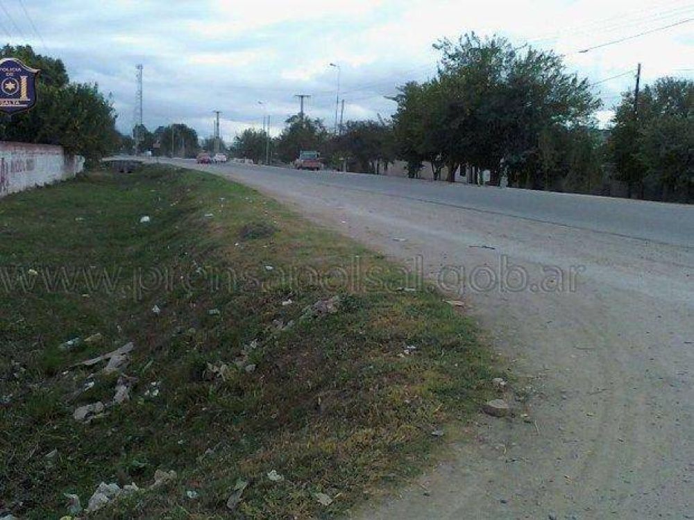 Motochorros balean a un polic�a en ruta 26
