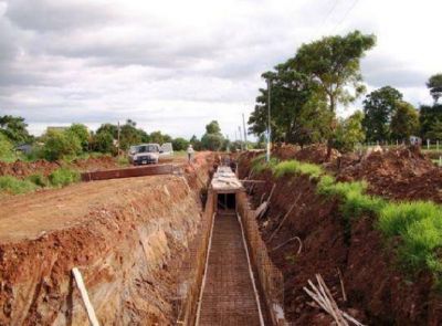 Destacaron la eficiencia de desag�es pluviales