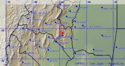 Leve temblor en Catamarca