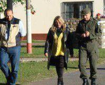 Parrilli, Alicia Kirchner y funcionarios analizaron medidas en Casa de Gobierno
