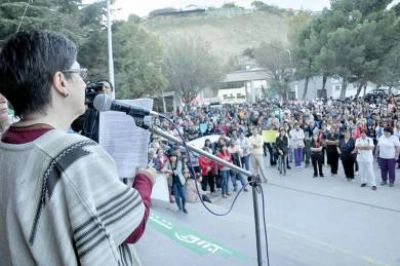Se realiz� ayer el acto en defensa de la salud p�blica y del Hospital Regional