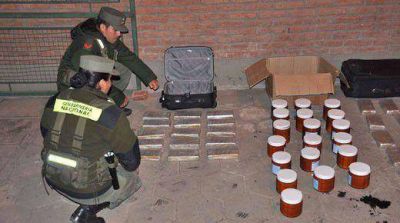 Preocupante: la droga sigue ingresando por el norte cordob�s