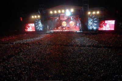 No Te Va Gustar explot� Costanera Sur, m�s de 55.000 personas