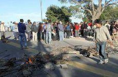 Harta de los robos, la comunidad boliviana se alz� en protesta