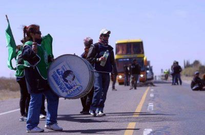 ATEN corta la Ruta 22 en Senillosa