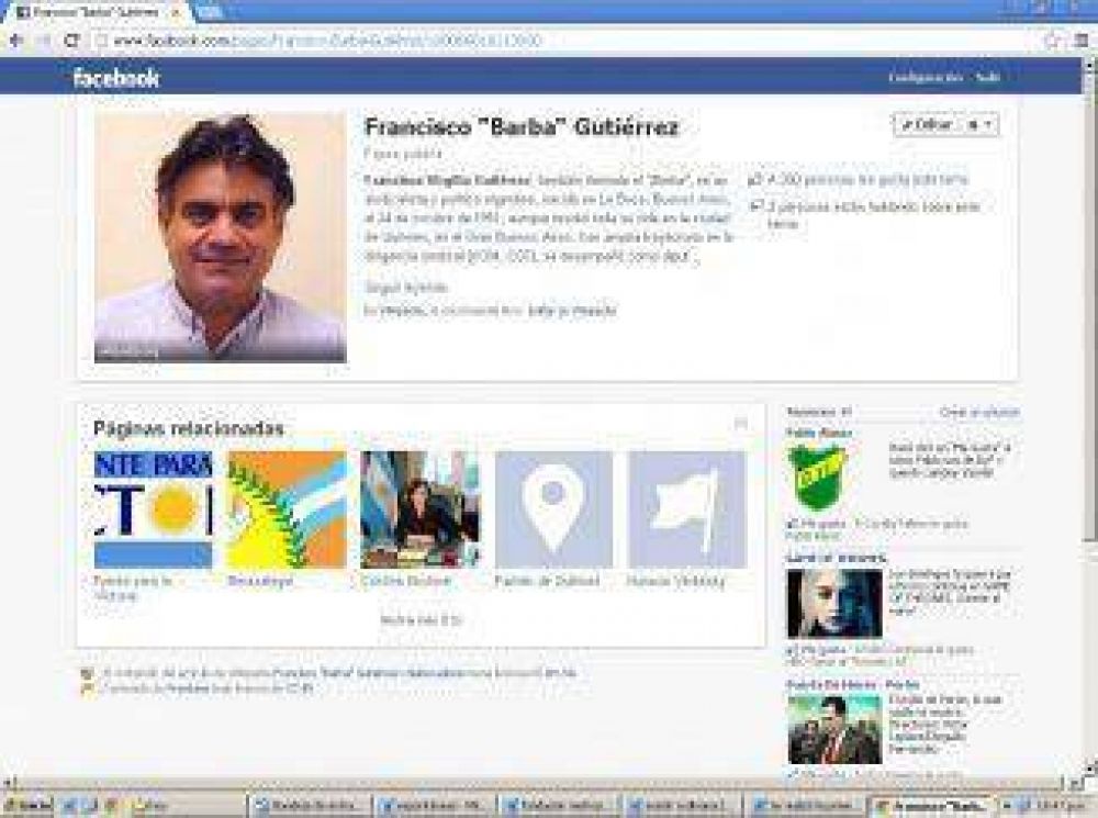El facebook del Intendente sigue recogiendo el mal humor de los vecinos
