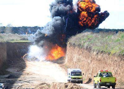 Destruyeron pirotecnia ilegal secuestrada por el municipio
