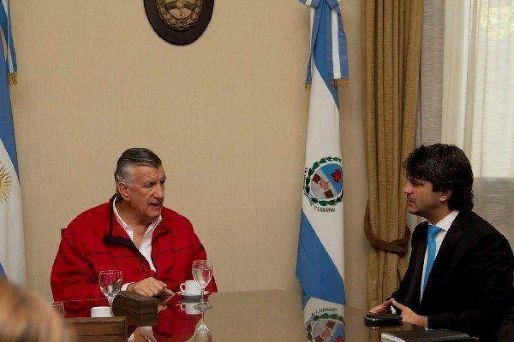 Patricio Lpez Mancinelli se reuni con el Gobernador de San Juan