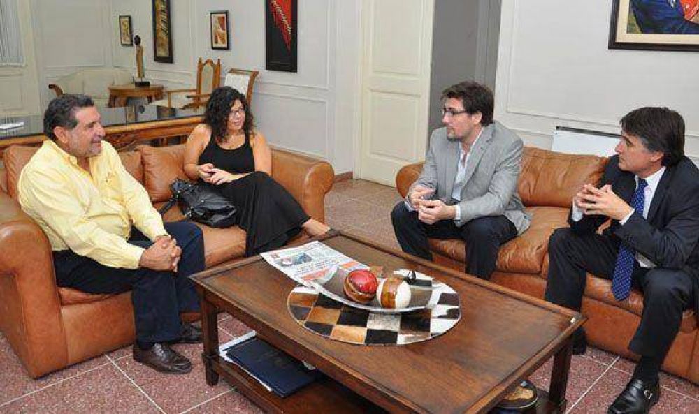 Beder recibi� al viceministro de salud de la naci�n M�ximo Diosque