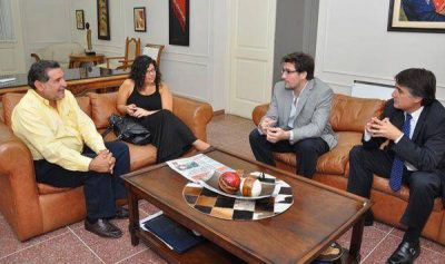 Beder recibi� al viceministro de salud de la naci�n M�ximo Diosque
