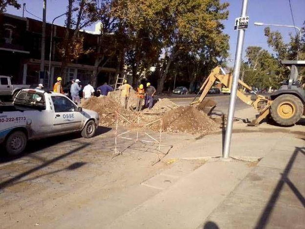 Se multiplican las quejas por falta de agua por una obra de OSSE