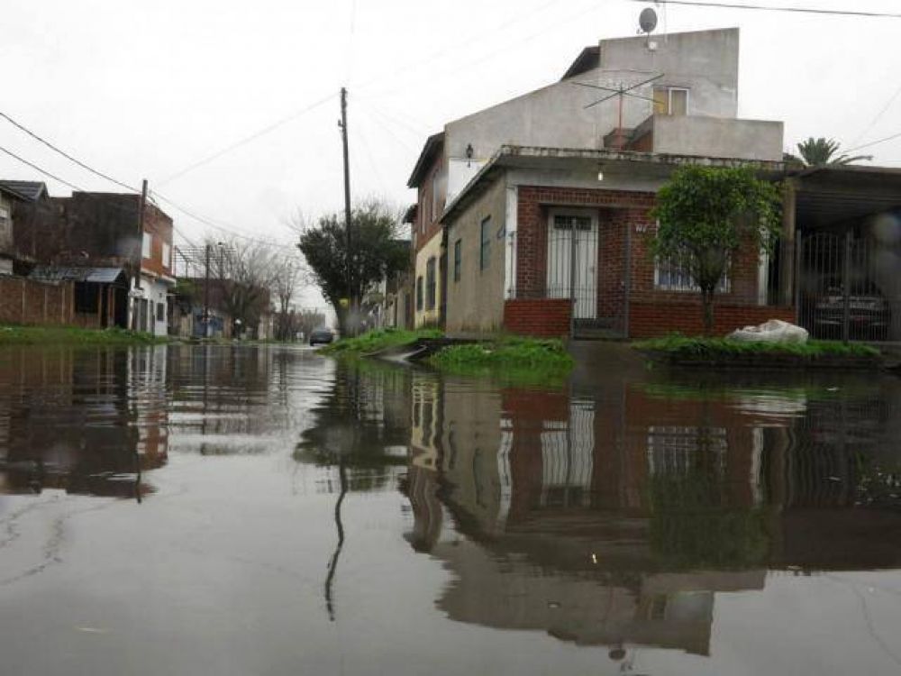 Obras y peligro para la zona de Villa Alcira