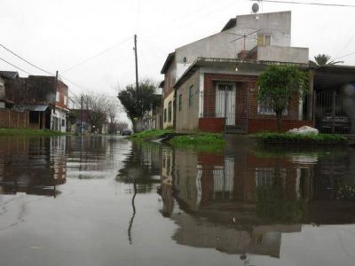 Obras y peligro para la zona de Villa Alcira