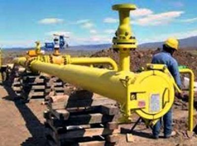 Destacan gesti�n de "Cuto" Moreno por la obra del gasoducto