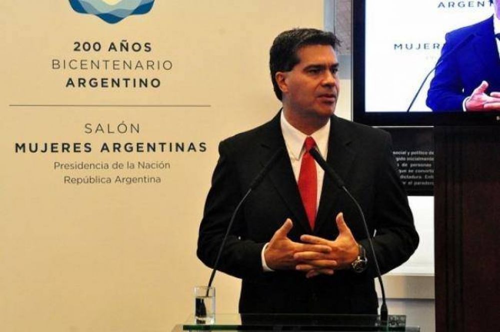 Capitanich: "Los gobernadores no son chupamedias, avalan el proyecto de Cristina"