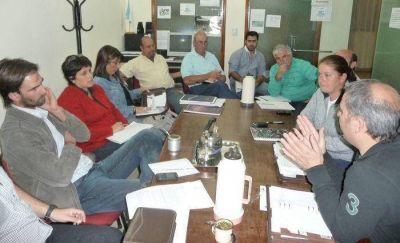 Se reunieron los concejales