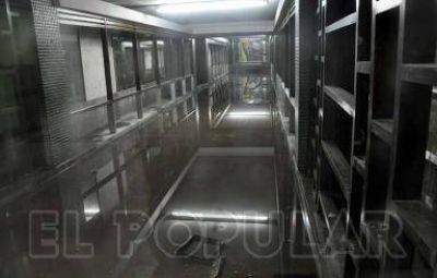 El subsuelo de la Terminal se inund� de desechos cloacales