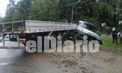 Muri� un camionero por accidente en ruta 25