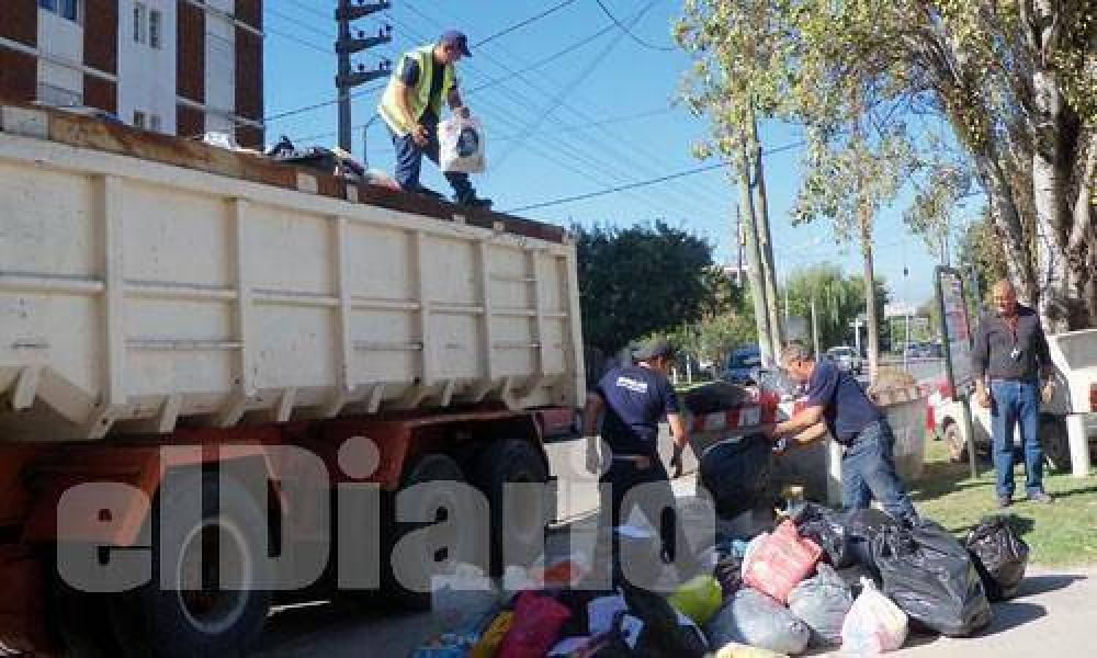 El Municipio decidi� repartir donaciones en Pilar