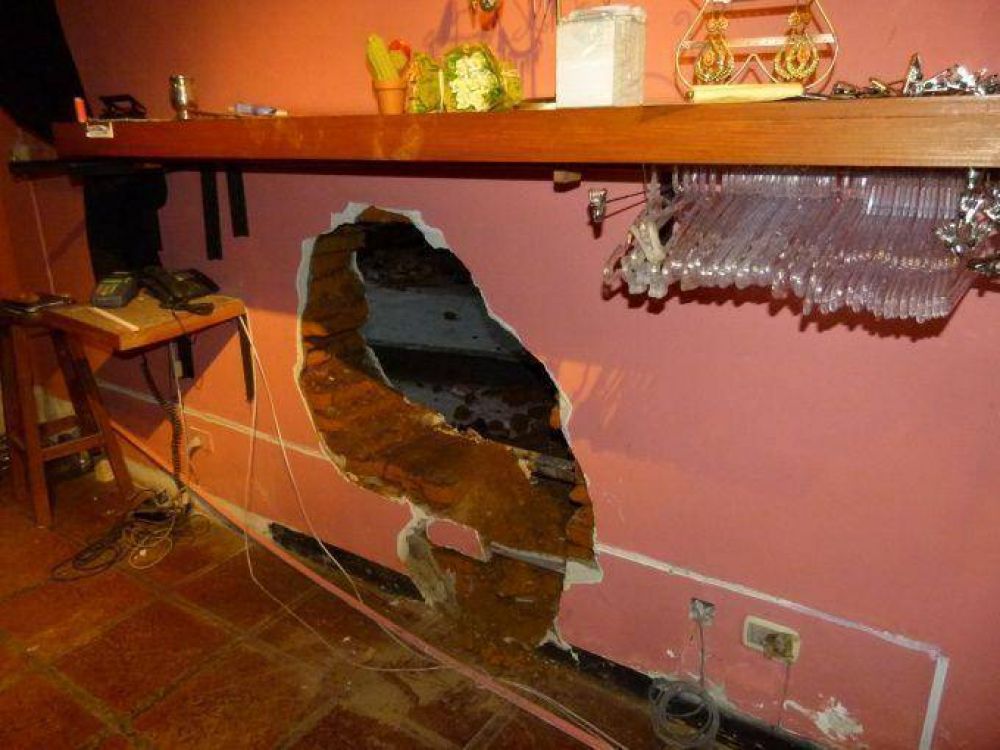Varios comercios c�ntricos fueron robados