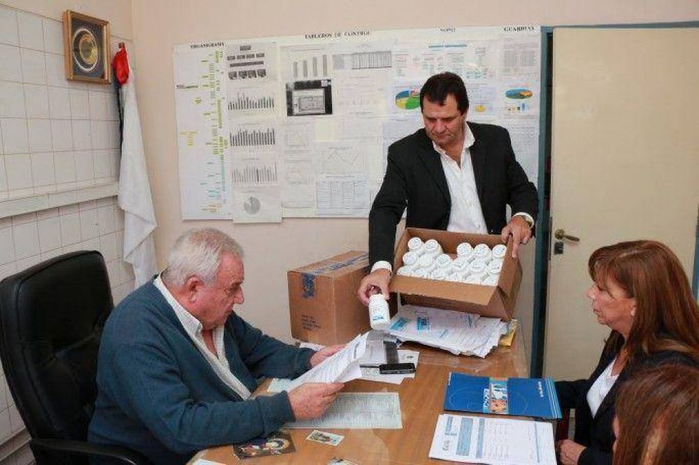 OSDE don� medicamentos al Hospital Schestakow de San Rafael