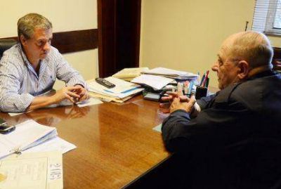 Arroyo se reuni� con Artime por la Polic�a Municipal