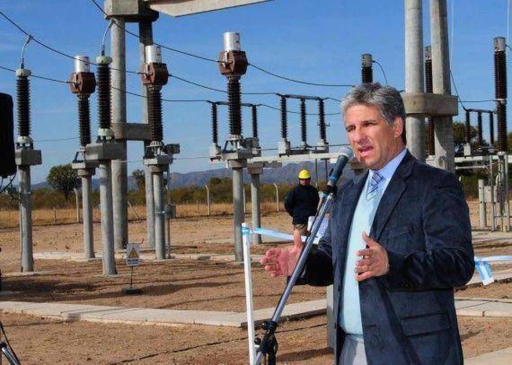 San Luis suma obras de energ�a el�ctrica